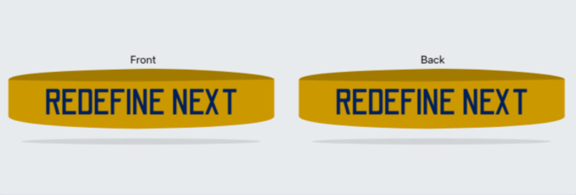 RedFlamingo “Redefine Next” Wristband