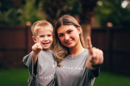 Unisex RedFlamingo “Tomorrows Needs You” Tee (Gray)