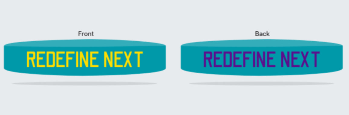 RedFlamingo “Redefine Next” Wristband