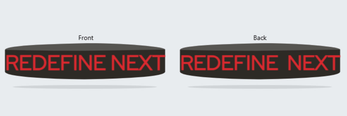 RedFlamingo “Redefine Next” Wristband