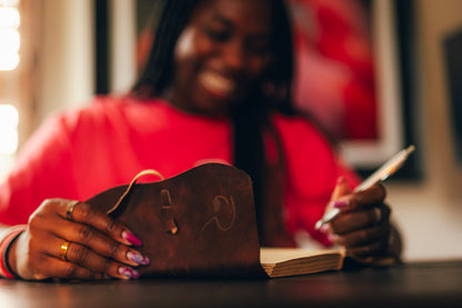 RedFlamingo “You Story Matters” Leather Journal